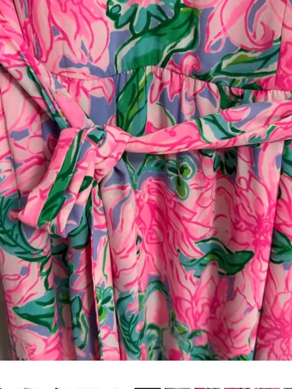 Lilly Pulitzer Destini Tie Waist Maxi Dress
 Size 2 - Picture 6 of 11